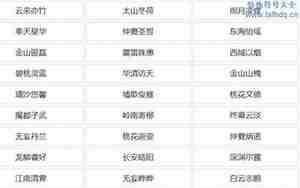 兄弟游戏网名四人组